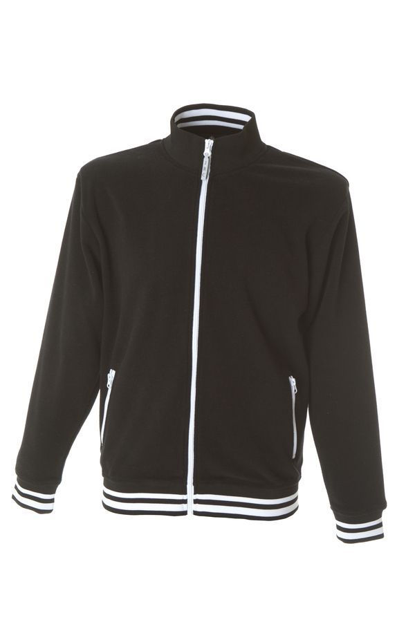 NORVEGIA Куртка флис, на молнии, черный, размер XL