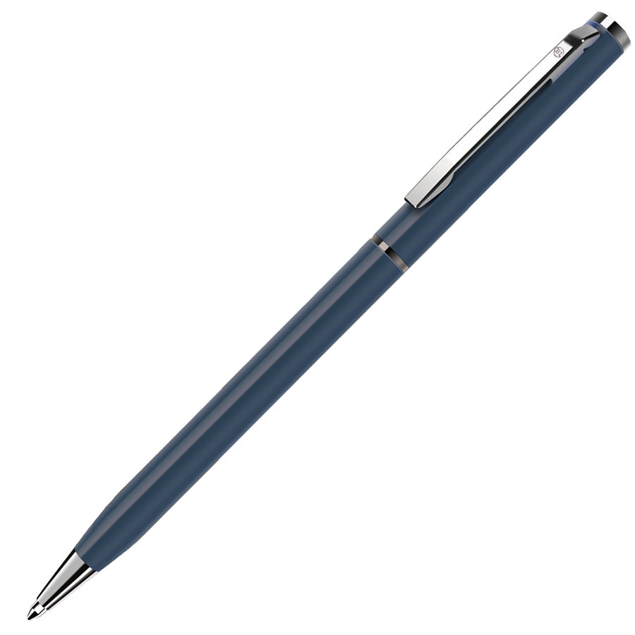 SLIM, ручка шариковая, зеленый/хром, металл. Фото �2