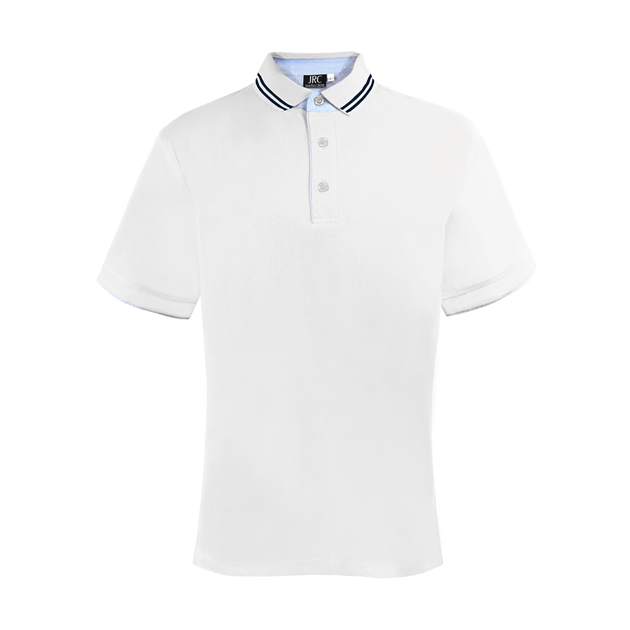 Рубашка поло мужская RODI MAN, белый, S, 100% хлопок, 180 г/м2