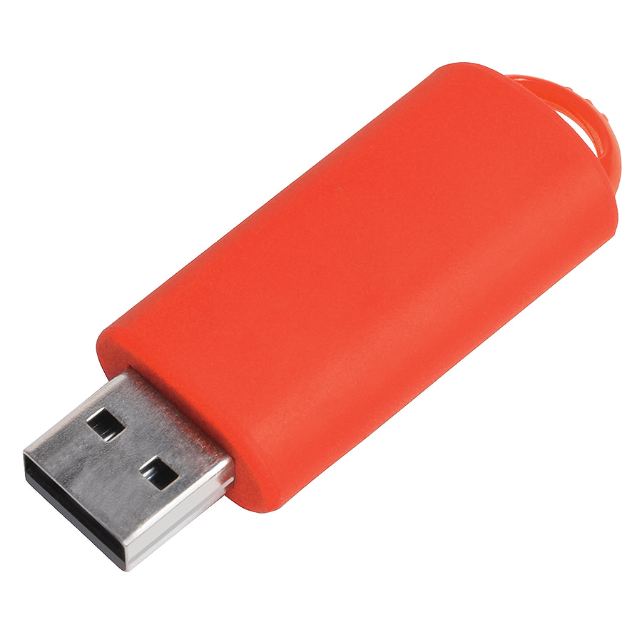 USB flash-карта "Fix" (8Гб),красный, 5,8х2,1х1см,пластик. Фото �4