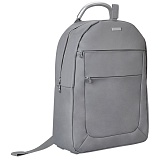 Рюкзак для ноутбука "Elite"; серебристый; 30х40х13 см; микрофибра
