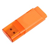 USB flash-карта "Osiel" (8Гб),оранжевый, 5,1х2,2х0,8см,пластик
